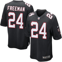 Load image into Gallery viewer, Devonta Freeman #24 Atlanta Falcons Youth Black/Red Game Jersey