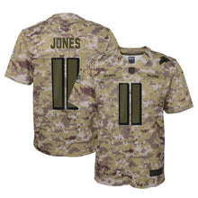 Load image into Gallery viewer, Julio Jones #11 Atlanta Falcons Youth Camo Salute to Service Game Jersey