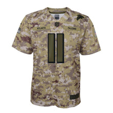 Load image into Gallery viewer, Julio Jones #11 Atlanta Falcons Youth Camo Salute to Service Game Jersey