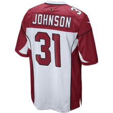 Load image into Gallery viewer, David Johnson #31 Arizona Cardinals Youth White Game Jersey
