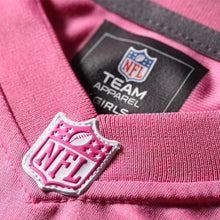 Load image into Gallery viewer, Joe Haden #23 Cleveland Browns Girls Youth Pink Bubble Gum Jersey