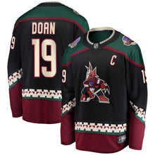 Load image into Gallery viewer, Fanatics Branded Shane Doan Arizona Coyotes Black Alternate Retirement Breakaway Jersey