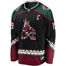 Load image into Gallery viewer, Fanatics Branded Shane Doan Arizona Coyotes Black Alternate Retirement Breakaway Jersey