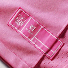Load image into Gallery viewer, Joe Haden #23 Cleveland Browns Girls Youth Pink Bubble Gum Jersey