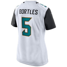 Load image into Gallery viewer, Blake Bortles #5 Jacksonville Jaguars Women's Black/White Game Jersey