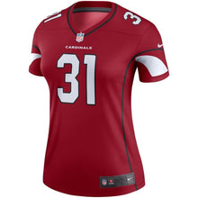 Load image into Gallery viewer, David Johnson #31 Arizona Cardinals Women's Cardinal Legend Jersey