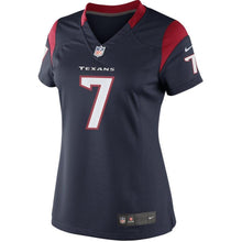 Load image into Gallery viewer, Case Keenum #7 Houston Texans Women's Navy Blue Limited Jersey