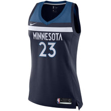 Load image into Gallery viewer, Jimmy Butler #23 Minnesota Timberwolves Women's Navy - Icon Edition