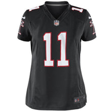 Load image into Gallery viewer, Julio Jones #11 Atlanta Falcons Women's Black/Red Alternate Game Jersey