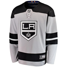 Load image into Gallery viewer, Fanatics Branded Los Angeles Kings Gray Alternate Breakaway Jersey