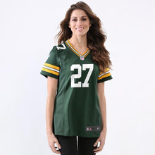Load image into Gallery viewer, Eddie Lacy #27 Green Bay Packers Women's Green Game Jersey