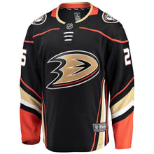 Load image into Gallery viewer, Fanatics Branded Ondrej Kase Anaheim Ducks Black Breakaway Player Jersey
