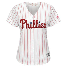 Load image into Gallery viewer, JT Realmuto #10 Philadelphia Phillies Women's White Home Cool Base Player