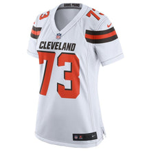 Load image into Gallery viewer, Joe Thomas #73 Cleveland Browns Women's White Game Jersey