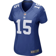 Load image into Gallery viewer, Brandon Marshall #15 New York Giants Women's Royal Game Jersey
