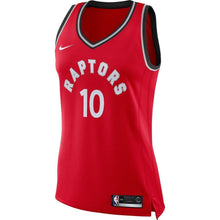 Load image into Gallery viewer, DeMar DeRozan #10 Toronto Raptors Women's Red Swingman Jersey - Icon Edition