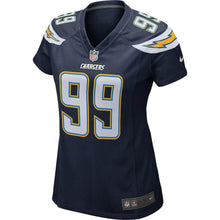 Load image into Gallery viewer, Joey Bosa Los #99 Angeles Chargers Women's Navy Game Jersey