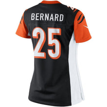 Load image into Gallery viewer, Giovani Bernard #25 Cincinnati Bengals Women's Black Limited Jersey