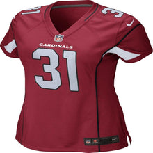Load image into Gallery viewer, David Johnson #31 Arizona Cardinals Women's Cardinal Game Jersey