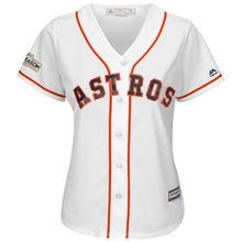 Load image into Gallery viewer, George Springer #4 Houston Astros Women's White 2017 Postseason