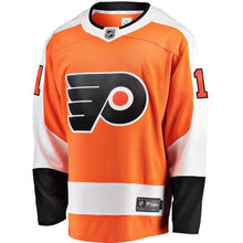 Load image into Gallery viewer, Fanatics Branded Travis Konecny Philadelphia Flyers Orange Breakaway Player Jersey