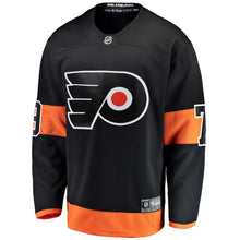 Load image into Gallery viewer, Fanatics Branded Carter Hart Philadelphia Flyers Black Alternate Breakaway Player Jersey