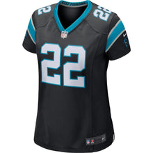 Load image into Gallery viewer, Christian McCaffrey #22 Carolina Panthers Women's Black Game Jersey