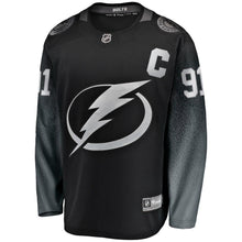 Load image into Gallery viewer, Fanatics Branded Steven Stamkos Tampa Bay Lightning Black Alternate Breakaway Player Jersey