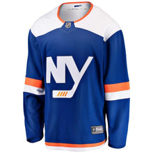 Load image into Gallery viewer, Fanatics Branded New York Islanders Blue Alternate Breakaway Blank Jersey