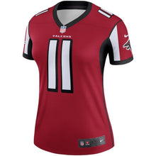 Load image into Gallery viewer, Julio Jones #11 Atlanta Falcons Women's Red Legend Jersey