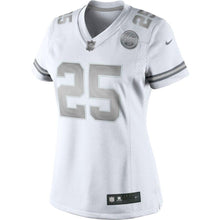 Load image into Gallery viewer, Jamaal Charles #25 Kansas City Chiefs Women's White Platinum Jersey