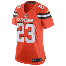 Load image into Gallery viewer, Joe Haden #23 Cleveland Browns Women's Orange Game Jersey