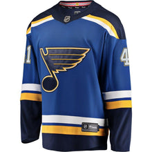 Load image into Gallery viewer, Fanatics Branded Robert Bortuzzo St. Louis Blues Blue Breakaway Player Jersey