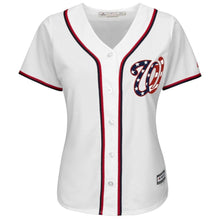Load image into Gallery viewer, Bryce Harper #3 Washington Nationals Women's White 2017 Cool Base Jersey