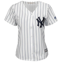 Load image into Gallery viewer, Giancarlo Stanton #27 New York Yankees Women's White Cool Base Player Jersey