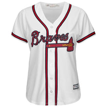 Load image into Gallery viewer, Dansby Swanson #7 Atlanta Braves Women's White Home Cool Base Player Jersey