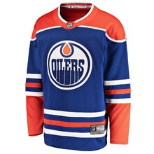 Load image into Gallery viewer, Fanatics Branded Edmonton Oilers Royal Alternate Breakaway Jersey
