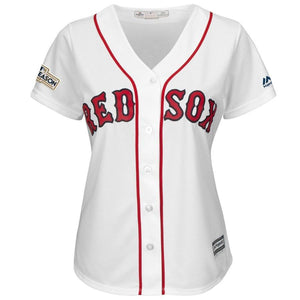 Andrew Benintendi #16 Boston Red Sox Women's White 2017 Postseason