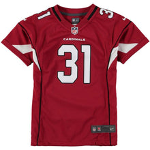 Load image into Gallery viewer, David Johnson #31 Arizona Cardinals Girls Youth Cardinal Game Jersey