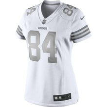 Load image into Gallery viewer, Jordan Cameron #84 Cleveland Browns Historic Logo Women's White Platinum