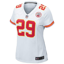 Load image into Gallery viewer, Eric Berry #29 Kansas City Chiefs Women's White/Red Game Jersey
