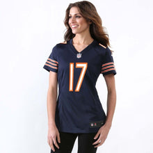 Load image into Gallery viewer, Alshon Jeffery #17 Chicago Bears Women&#39;s Navy Blue Game Jersey