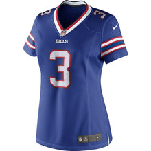 Load image into Gallery viewer, EJ Manuel #3 Buffalo Bills Women's Royal Blue Limited Jersey