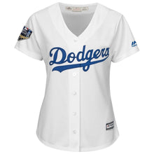 Load image into Gallery viewer, Justin Turner #10 Los Angeles Dodgers Women's White 2018 World Series