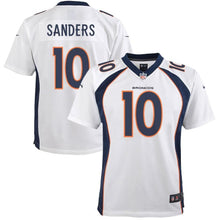 Load image into Gallery viewer, Emmanuel Sanders #10 Denver Broncos Youth White Game Jersey