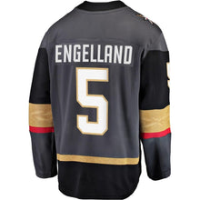 Load image into Gallery viewer, Deryk Engelland Vegas Golden Knights Black Breakaway Player Jersey