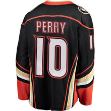 Load image into Gallery viewer, Fanatics Branded Corey Perry Anaheim Ducks Black Breakaway Player Jersey
