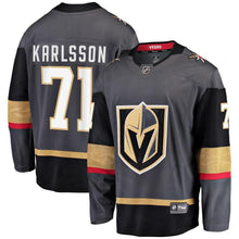 Load image into Gallery viewer, Fanatics Branded William Karlsson Vegas Golden Knights Gray Home Premier Breakaway Player Jersey