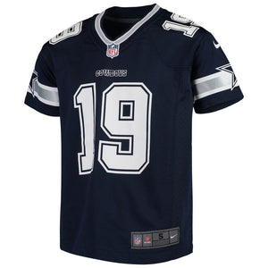 Amari Cooper #19 Dallas Cowboys Youth Navy/White Game Jersey