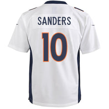 Load image into Gallery viewer, Emmanuel Sanders #10 Denver Broncos Youth White Game Jersey